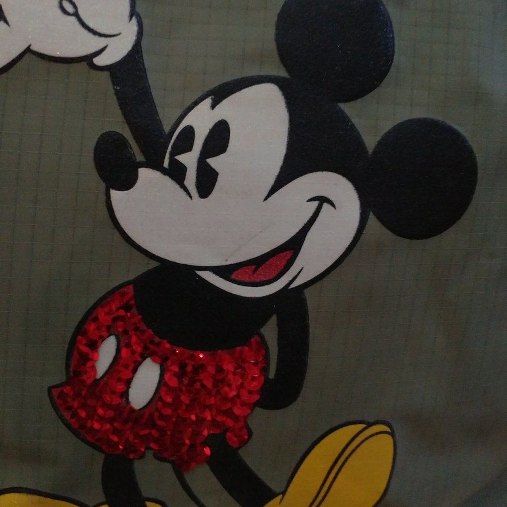 Avon Disney Olive Green Ripstop fabric Tote